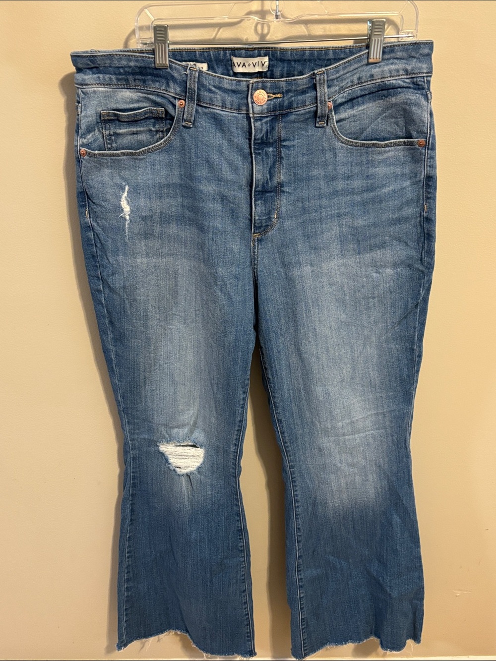 Ava & Viv size 16 high rise flare jeans